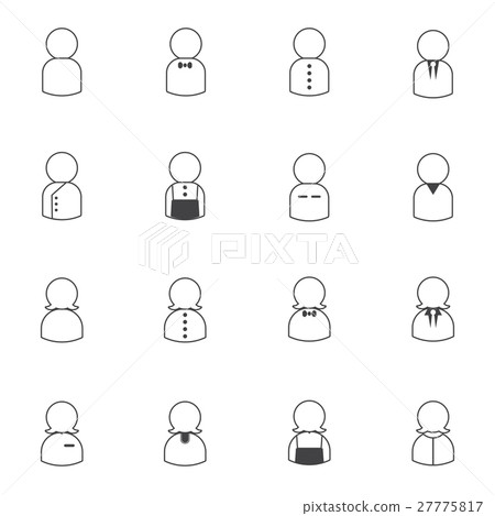 Men and Women icons Men and Women icons 27775817