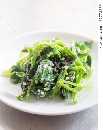 Sesame with spinach Sesame with spinach 27778829