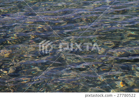 Stones sea bottom pattern, colored stone, clear Stones sea bottom pattern, colored stone, clear 27780522