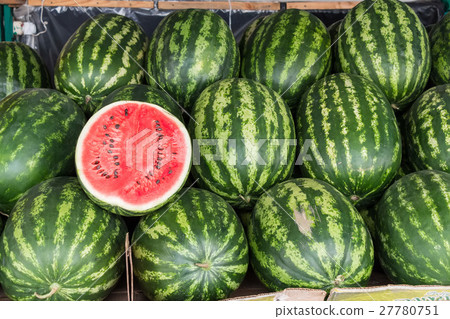 Water melon at fruit market 27780751