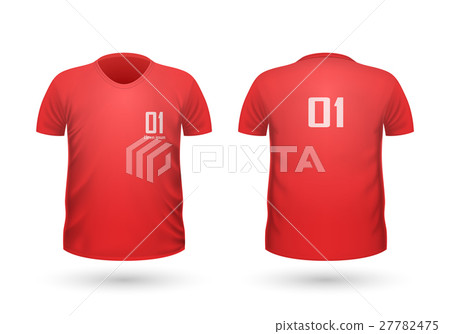 Super Sale Pink T-Shirt Isolated on White. Vector 27782475