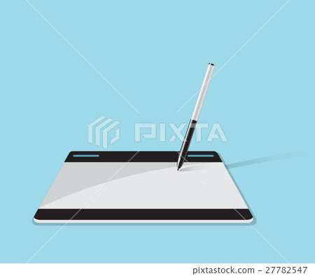 pen mouse digital tablet - Stock Illustration [27782547] - PIXTA
