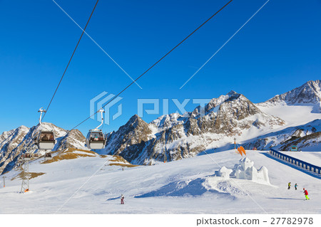 Fort in mountains ski resort - Innsbruck Austria Fort in mountains ski resort - Innsbruck Austria 27782978