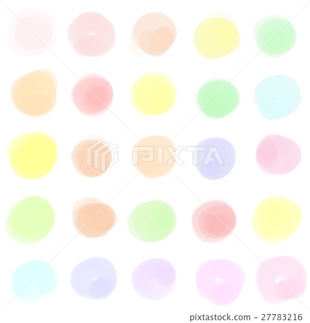Watercolor round circle illustration background Watercolor round circle illustration background 27783216