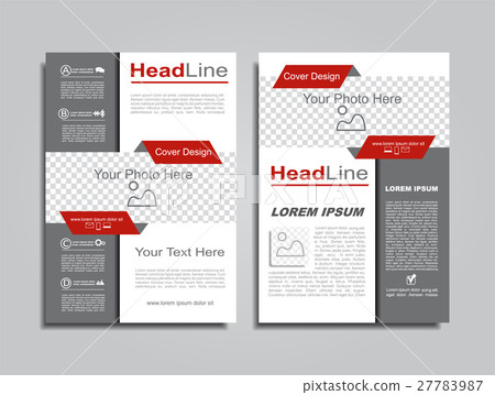 Brochure design layout with place for your data 27783987