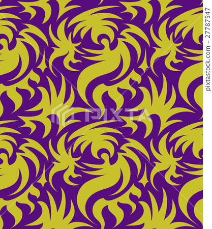 Abstract seamless organic pattern. vector 27787547