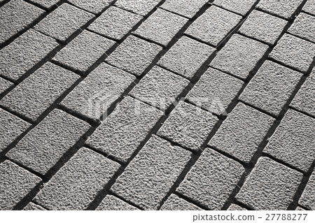 Gray cobble road background photo Gray cobble road background photo 27788277