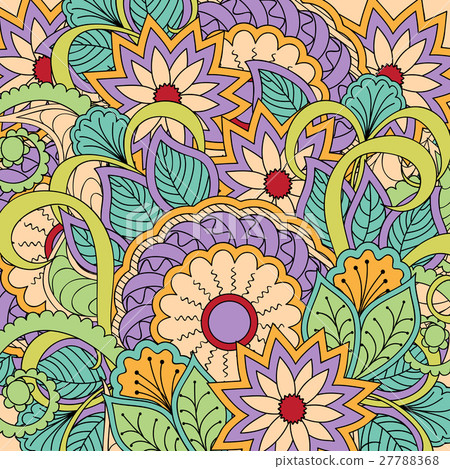 colorful zen-like pattern 27788368