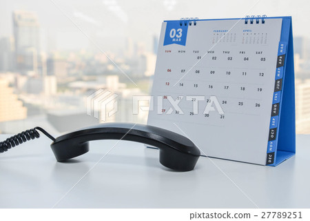 IP Phone handset and calendar IP Phone handset and calendar 27789251