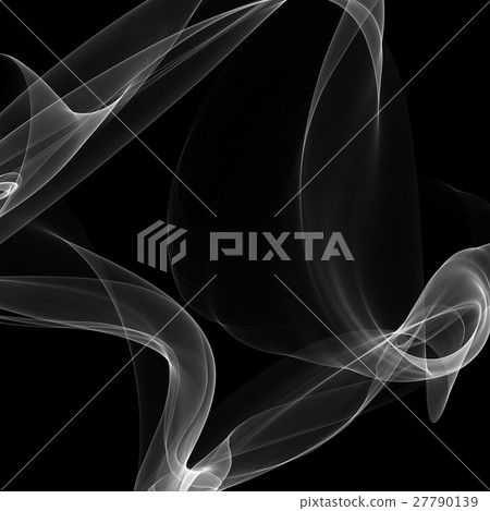 Smoke on black background. Smoke on black background. 27790139