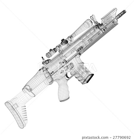 Machine gun Automatic Machine gun Automatic 27790692