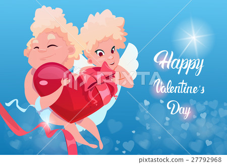 Valentine Day Gift Card Holiday Amour Love Cupid Valentine Day Gift Card Holiday Amour Love Cupid 27792968