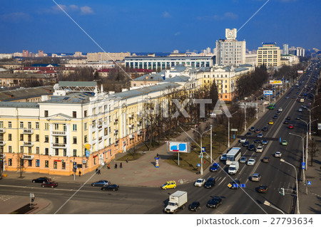 Belarus, Minsk, Independence Avenue Belarus, Minsk, Independence Avenue 27793634