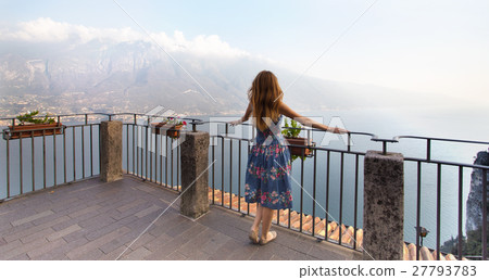 Girl on the observation deck 27793783