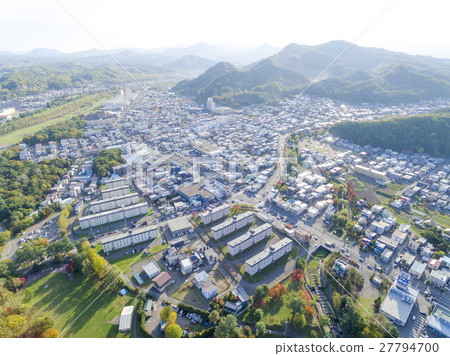 住宅區航拍照片（背光錶達） 27794700