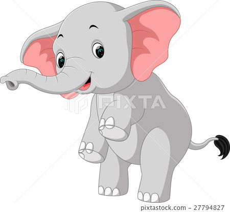 elephant cartoon 27794827