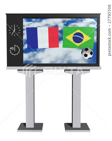 Football monitor (France VS Brazil) Football monitor (France VS Brazil) 27795508
