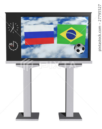 Football monitor (Russia VS Brazil) Football monitor (Russia VS Brazil) 27795527