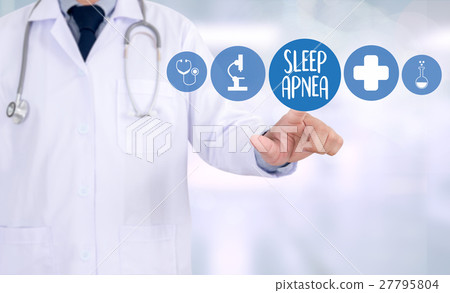 sleep apnea using CPAP , machine SLEEP APNEA   27795804
