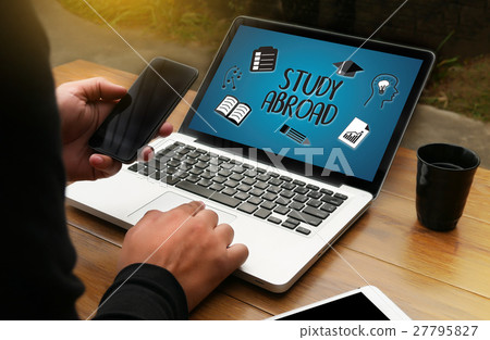 STUDY ABROAD Thoughtful male person STUDY ABROAD Thoughtful male person 27795827