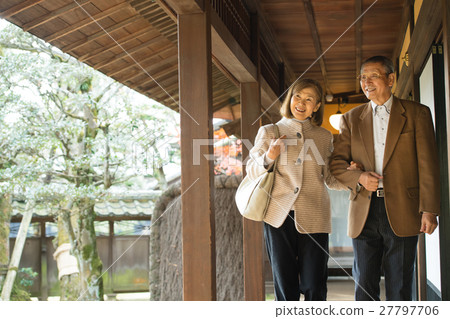 Senior couple travel image 27797706