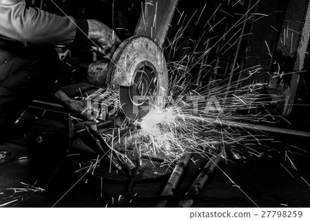 High contrast in black and white Electric grinder High contrast in black and white Electric grinder 27798259