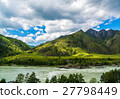 Mountain river, Russia, Siberia, Altai Mountains 27798449