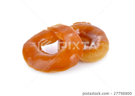 Thai doughnut with sugar coated the dessert Thai doughnut with sugar coated the dessert 27798800
