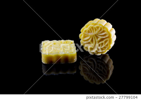 Mung Bean Cookies, Traditional Chinese moon cake. 27799104