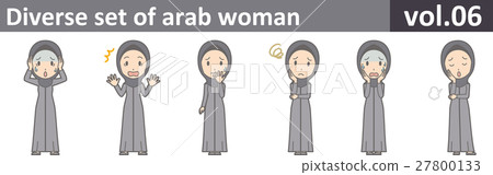 Arab women in ethnic costumes vol.06 27800133