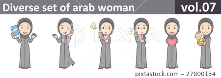 Arab women in ethnic costumes vol.07 27800134