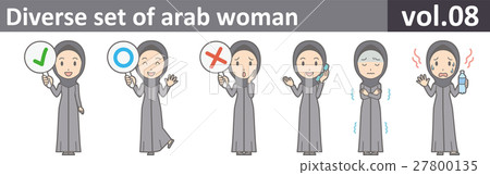 Arab women in ethnic costumes vol.08 27800135