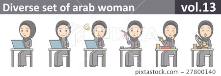 Arab women in ethnic costumes vol.13 27800140
