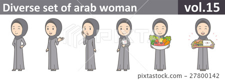 Arab women in ethnic costumes vol.15 27800142