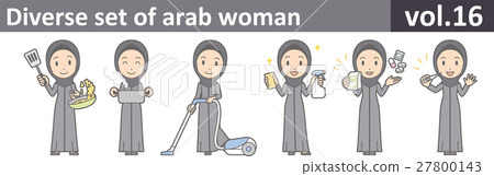 Arab women in ethnic costumes vol.16 27800143