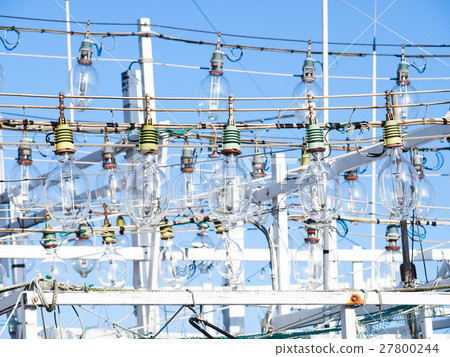 漁船上的集漁燈 27800244