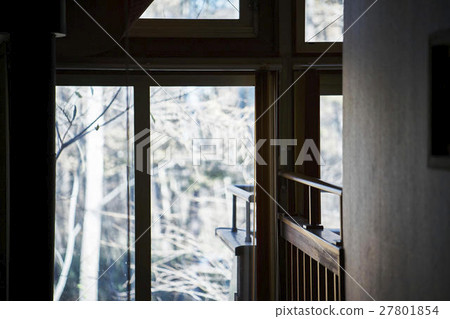 Villa window scenery Villa window scenery 27801854