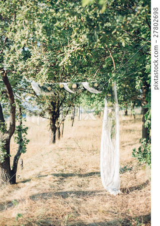 wedding arch rustic in nature. wedding arch rustic in nature. 27802698