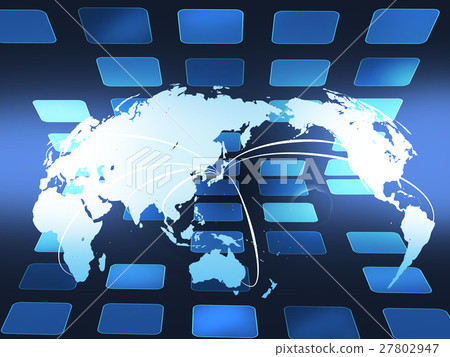 World Map Global Trade World Map Global Trade 27802947