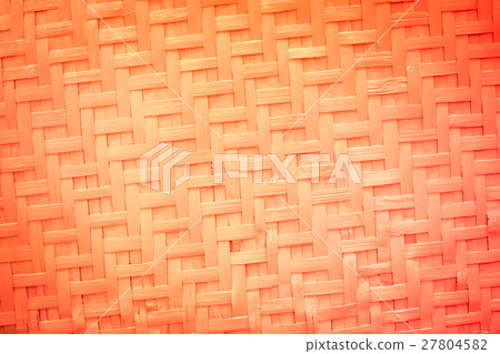 Orange weaving bamboo background texture Orange weaving bamboo background texture 27804582