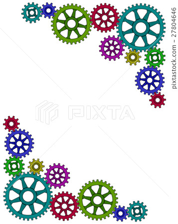 Colorful gear 27804646