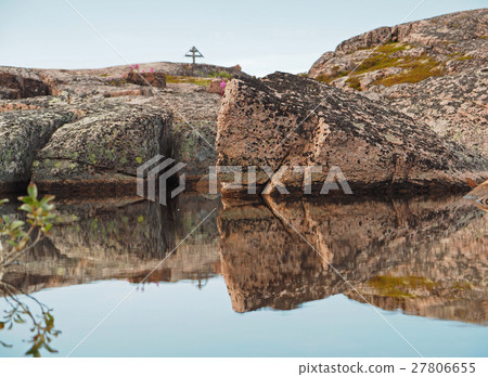 reflection in the lake reflection in the lake 27806655
