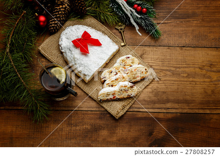 traditional German cake Dresdner stollen 27808257