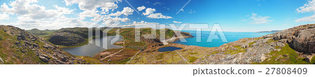 Tundra in the north of Russia. Panorama 27808409