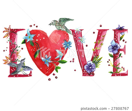 Watercolor hand drawn illustration.  27808767