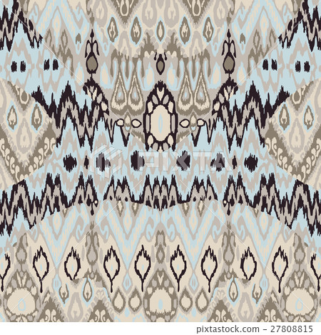 Ethnic tribal carpet, plaid pattern fabric gray Ethnic tribal carpet, plaid pattern fabric gray 27808815