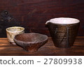Shigaraki ware drinking vessel 27809938