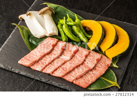 Luxury Wagyu Beef's BBQ set Japanese beef roasted meat set Luxury Wagyu Beef's BBQ set Japanese beef roasted meat set 27812314