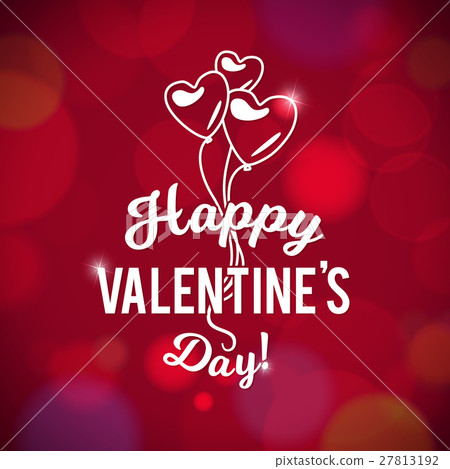 Happy Valentine s Day Vector Bokeh Pink Background Happy Valentine s Day Vector Bokeh Pink Background 27813192