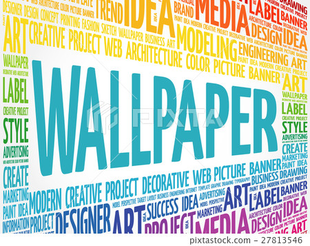 WALLPAPER word cloud - Stock Illustration [27813546] - PIXTA